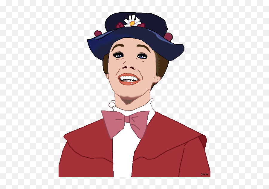 1964 Disney Film Mary Poppins - Disney Fan Art 36583684 Gif Transparent Mary Poppins Emoji,Disney Moview Only Using Emojis