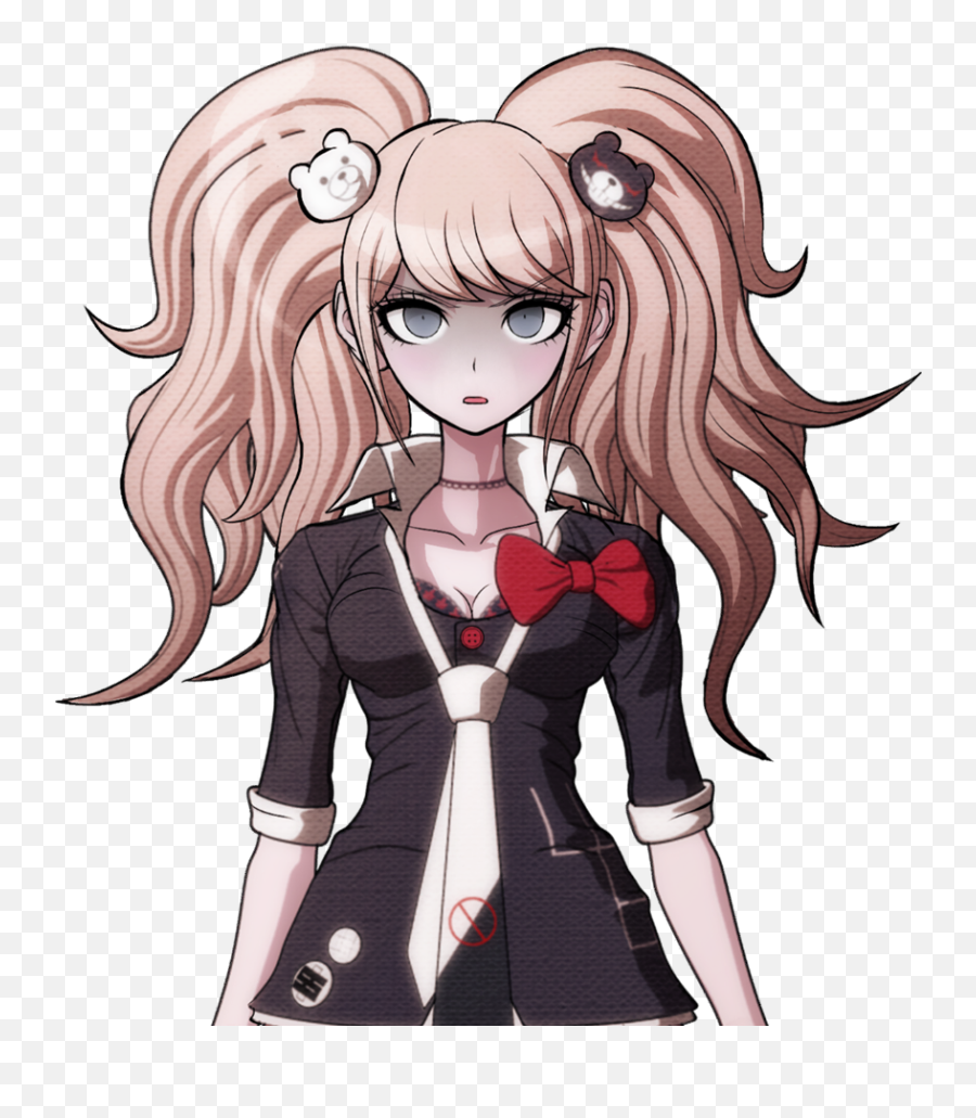 Guess Whou0027s Back Again For Real This Time Ps Itu0027s - Junko Enoshima Sprites Emoji,What Is That Weird Pink Hair Lady Emoji