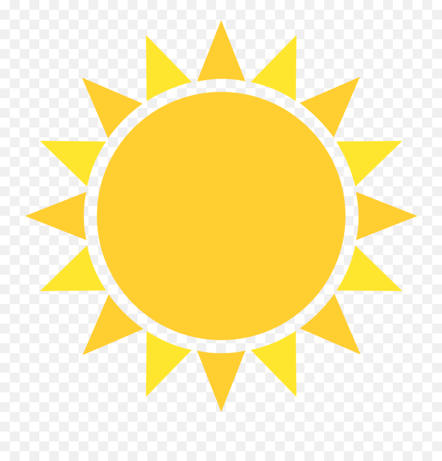Black Sun With Rays Id 1574 Emojicouk - First Day Of Summer Nz,Heat Emoji