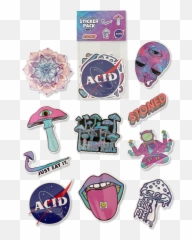Shroom Beach Sticker Pack - Girly Emoji,Shroom Emoticon