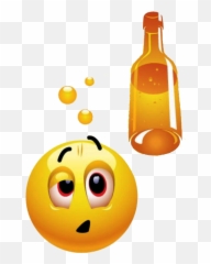 Mareado Por El Alcohol - Happy Emoji,Alcohol Emojis
