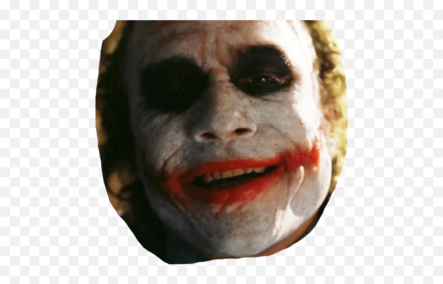 Joker Heath Stickers Set For - Joker Smile Heath Emoji,Joker Emoji Ledger