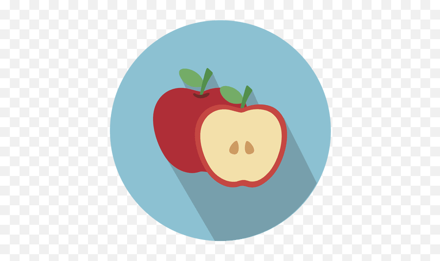 Apple Circle Icon With Drop Shadow Transparent Png U0026 Svg Vector Emoji,Apple Party Face Emoji