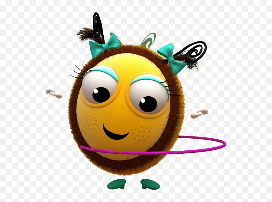 Cartoon Characters The Hive Emoji,Tiptoe Emoticon