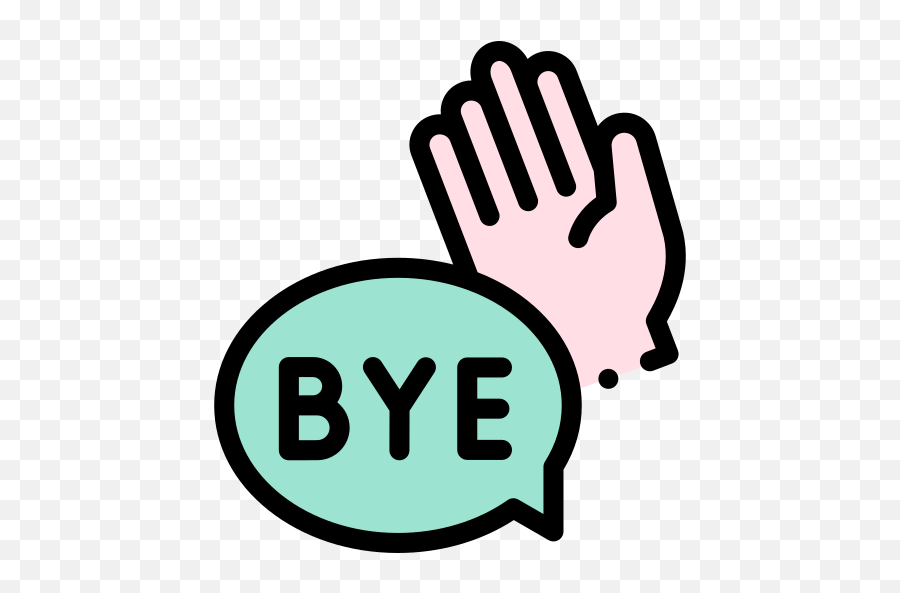 Pinakamabilis Goodbye Icon Png Emoji,Hand Wave Goodbye Emoticon