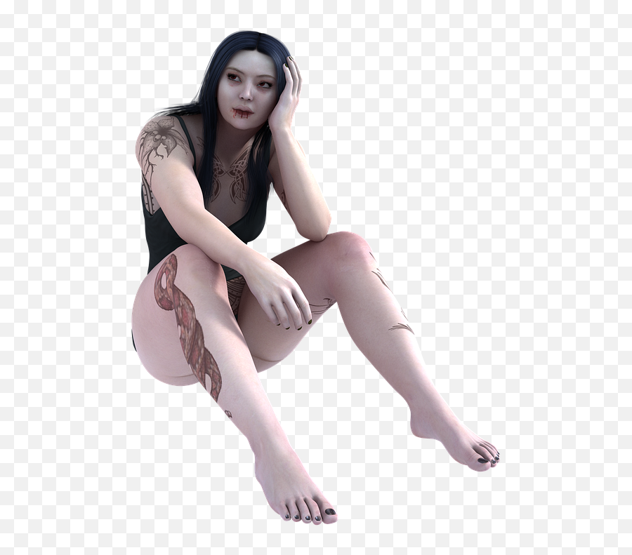 Free Photo Goth Female Model Woman Pose Gothic Dark - Max Pixel Emoji,Goth Emotions