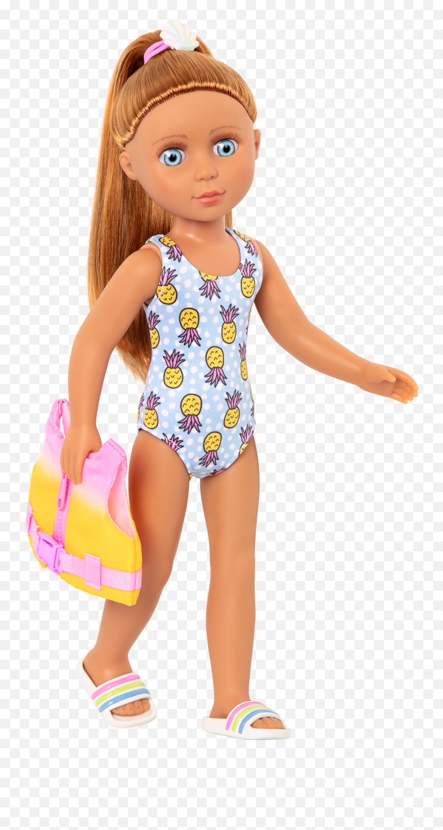 Tammy 14 Poseable Paddle Board Doll Glitter Girls Emoji,Girls Denim Jacket Emoji