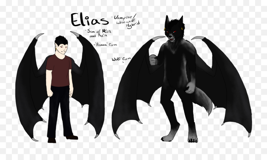 Oc Ref Elias The Hybrid Prince By Aria - Sunakunoichi Fur Emoji,Oc Wolf Emotions Reference