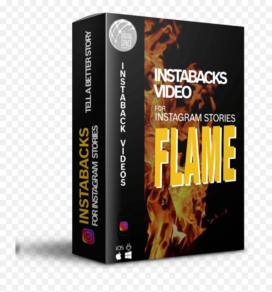 Instabacks - Flame The Digital Space Emoji,Emojis On Instagram Story