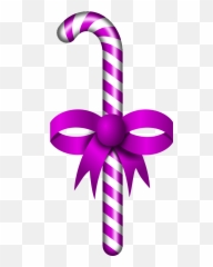 Purple Candy Cane Clip Art - Clip Art Library Emoji,Candy Cane Emoji Copy And Paste
