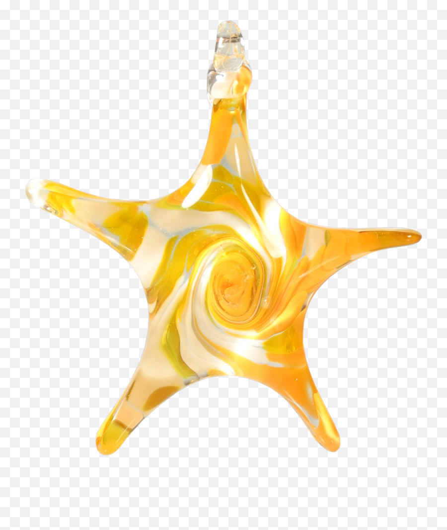 Star Ornaments Handmade In Canada Kingston Glass Studio Emoji,Star Shape Emoji