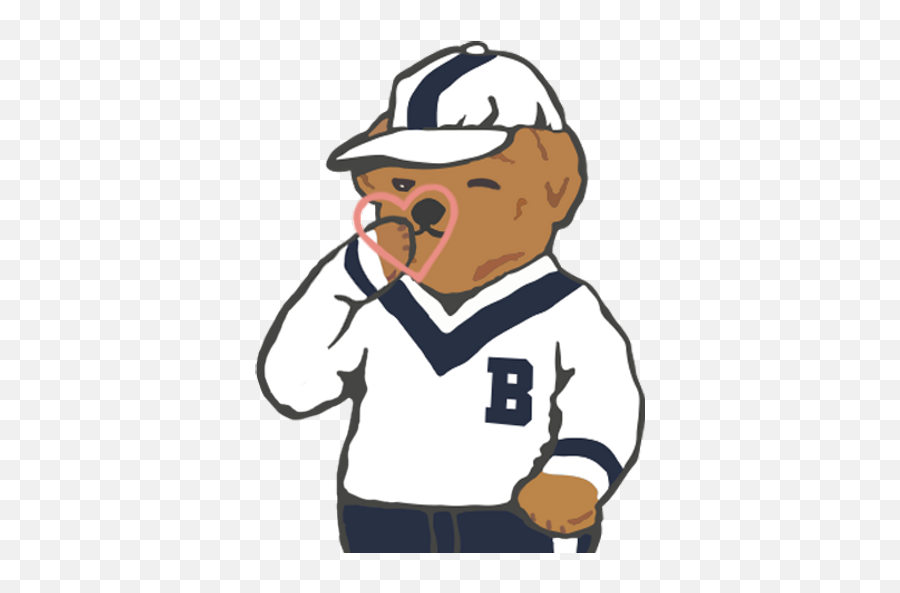 Sticker Maker - Beverly Hills Polo Bear Emoji,Baseball Emoji Maker