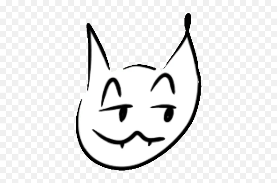 Telegram Sticker From Collection Cursed Cat Emoji,Catterpillar Emoji