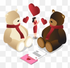 Teddy Bear Icon - Download In Doodle Style Emoji,Teddy Bear Face Emoji