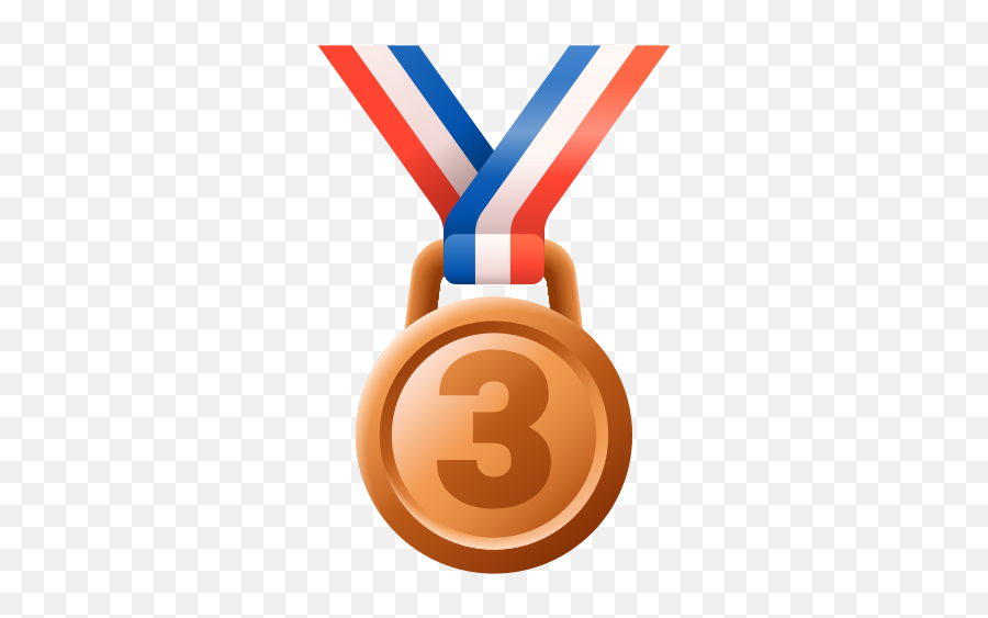 3rd Place Medal Icon In Emoji Style,Astrology Emoji