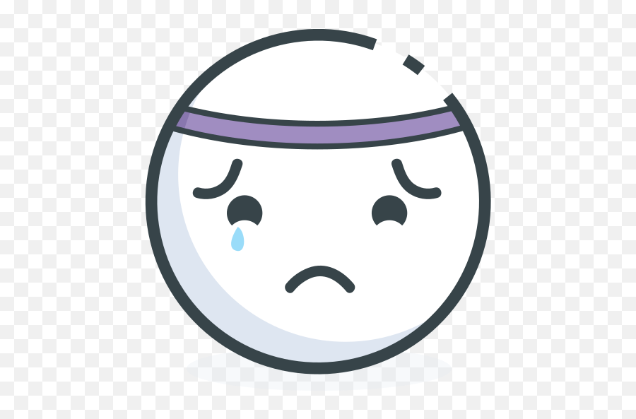 Icono Triste Emo Emoticon Llorosa Llorando Emoji Gratis - Dot,Emoticon Triste