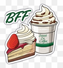 Sweet Coffee - Fresh Emoji,Frozen Yogurt Emoji