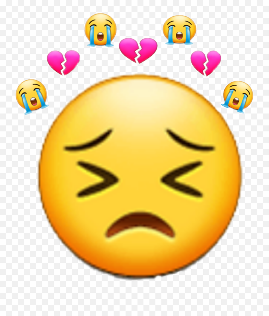 Broken Sad Brokenheart Sticker By Juul Is My Name - Happy Emoji,Emoji My Name