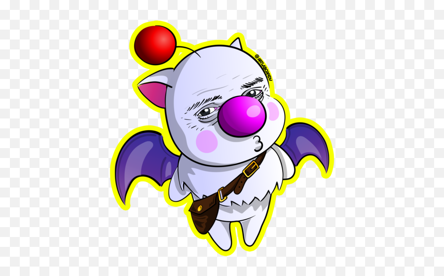 Spice Boi Stickers - Fictional Character Emoji,Moogle Emoticon