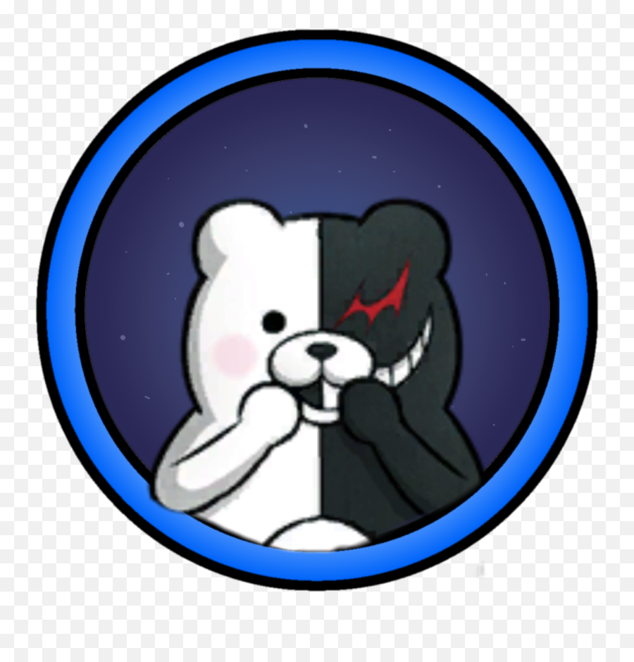 Danganronpa Monokuma Sticker - Pop Culture References Danganrompa Emoji,Monokuma Emoji