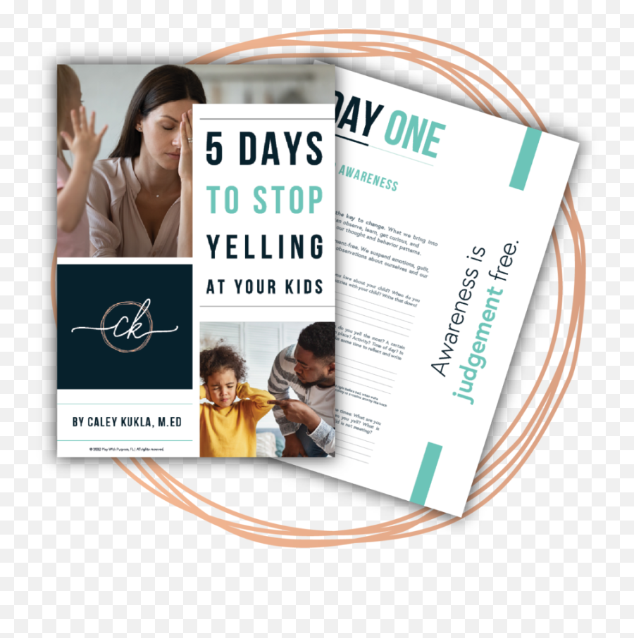 5 Days To Stop Yelling At Your Kids Free Journal U2014 Caley - Book Emoji,Download De Emotions