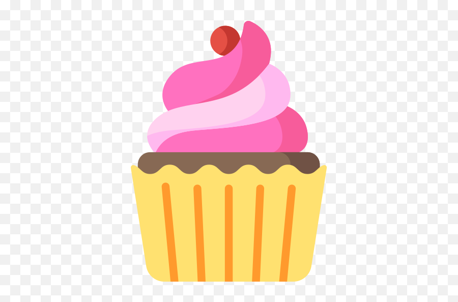 Unicorn And Horse - Cupcake Flaticon Emoji,Emojis Cupcakes
