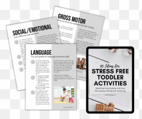 Five Tips For Stress Free Toddler - Vertical Emoji,Toddler Emotions Activities