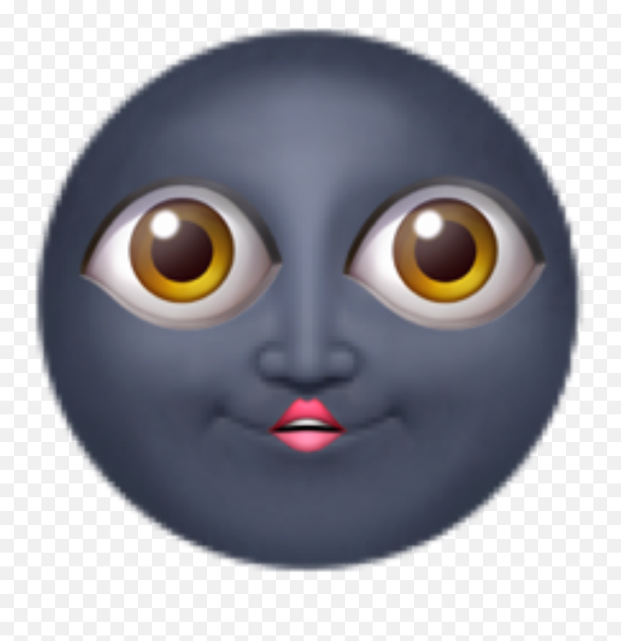 Mask Hah Moon Emoji Sticker,Moon Emoji Mask