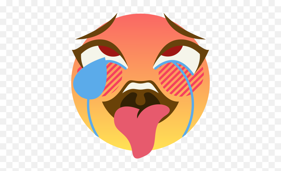 Emoji Ahegao For Hentai Lord Pupipaj - Ahegao Face Emoji Png,Ahego Emoji.