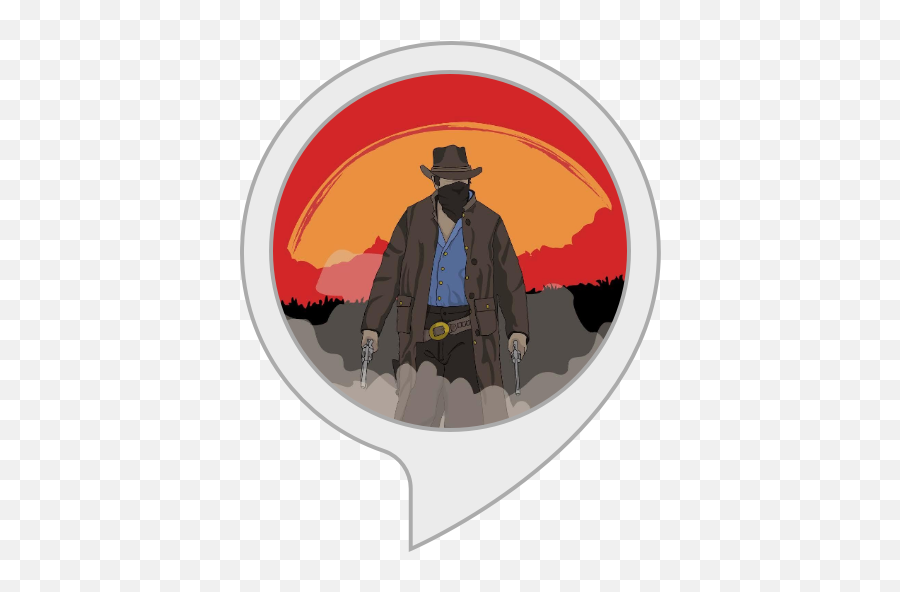 Amazoncom Red Dead Hunter Alexa Skills - Red Dead Redemption 2 Designs Emoji,Fedora Tip Emoticon