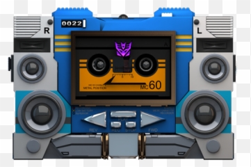 Transformers Soundwave Tape Front Icon - Soundwave Cassette Player Png Emoji,Soiundwave Emoticon