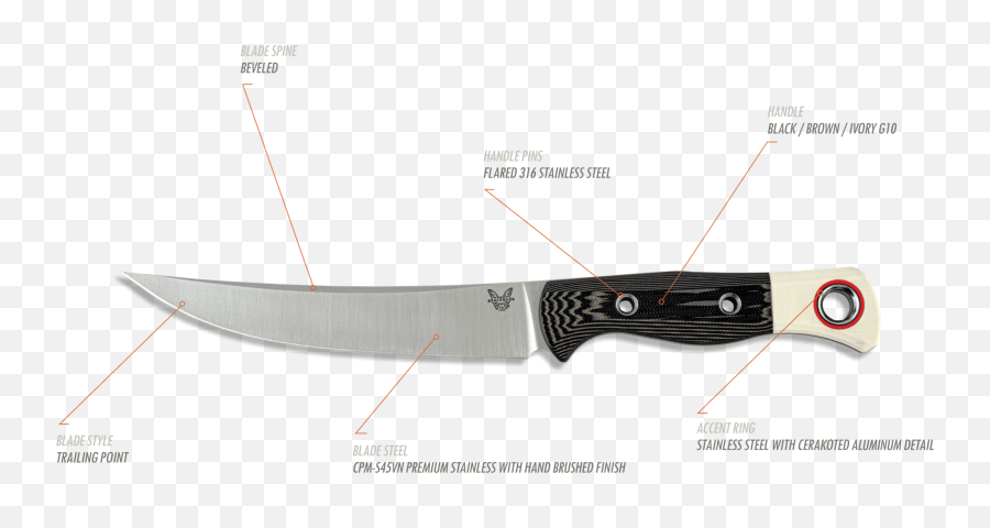 The Meatcrafter Knife - Steven Rinella Edition Meateater Solid Emoji,Knife Little Emotions