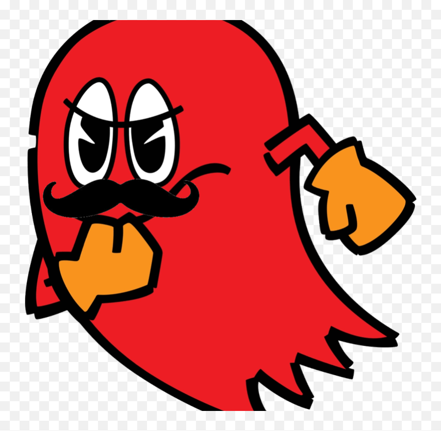 Blinky Pac Man Ghosts Transparent Png - Pac Man Blinky Png Emoji,How To Make Pacman Emoticon On Fb
