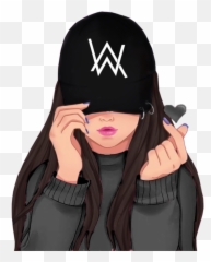 The Most Edited Walkers Picsart - Alan Walker Girl Emoji,Toblerone Emoticon