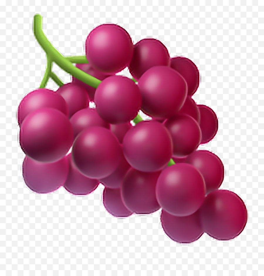 Grape Clipart Emoji Picture - Apple Grape Emoji,Grape Emoji