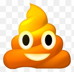 Golden Turd Nugget - Happy Emoji,Poptart Emoji
