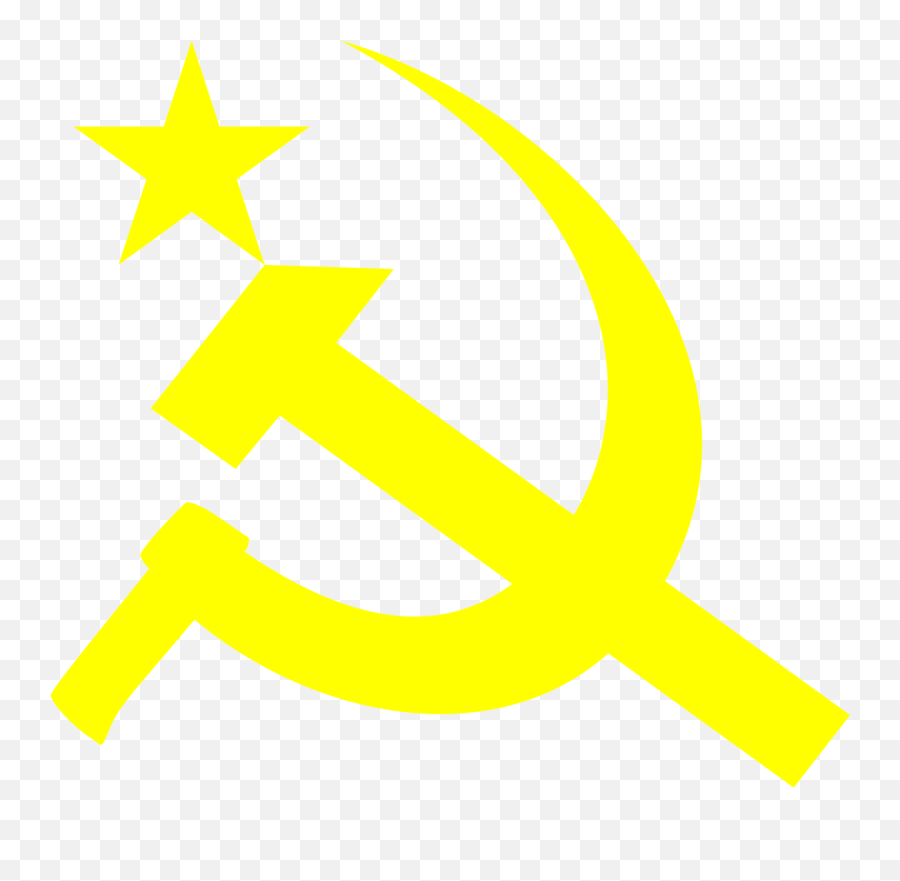 Hammer And Sickle Transparent Png - Hammer And Sickle With Star Png Emoji,Hammer And Sickle Emoticon