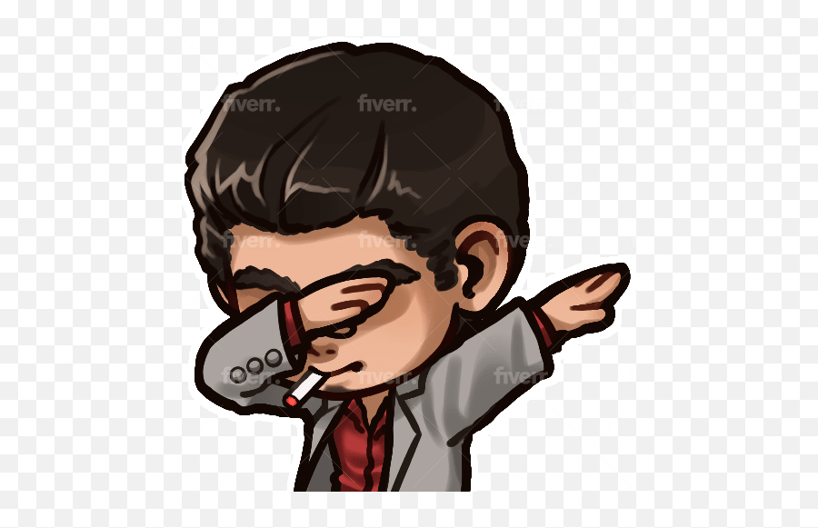 Draw You Cute Custom Emotes And Badges For Twitch Or Discord - Confusion Emoji,Voltron Discord Emojis Dab