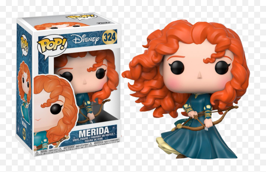 Funko Pop Brave - Merida Disney Princess 324 The Amazing Funko Pop Merida Emoji,Game For Emotion Are U In Disney Princess