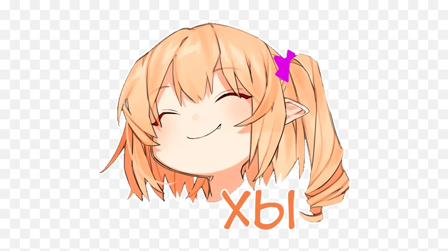 Telegram Sticker 19 From Collection Flandre Scarlet Emoji,How To Add Anime Emojis On Discord