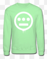 Hieroglyphics Crewneck Sweatshirt U2013 I Got Know How Emoji,Smiley You Rock Emoticon Green