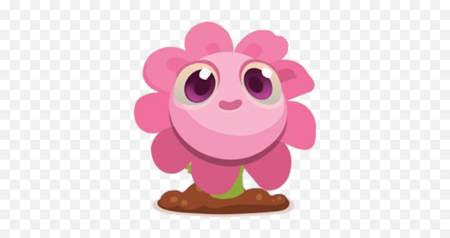 Farm Heroes Saga Pink Flowers Transparent Png - Stickpng Emoji,Pink Flower Emoticon For Facebook