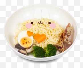 Pop - Up Molangthemed Cafe Available At Bugis From Feb 18 Emoji,Spaghetti Facebook Emoticon
