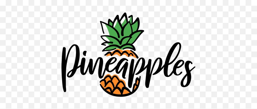 Pinneaple Fruit Badge Transparent Png U0026 Svg Vector Emoji,Iphone Emojis Pineapple