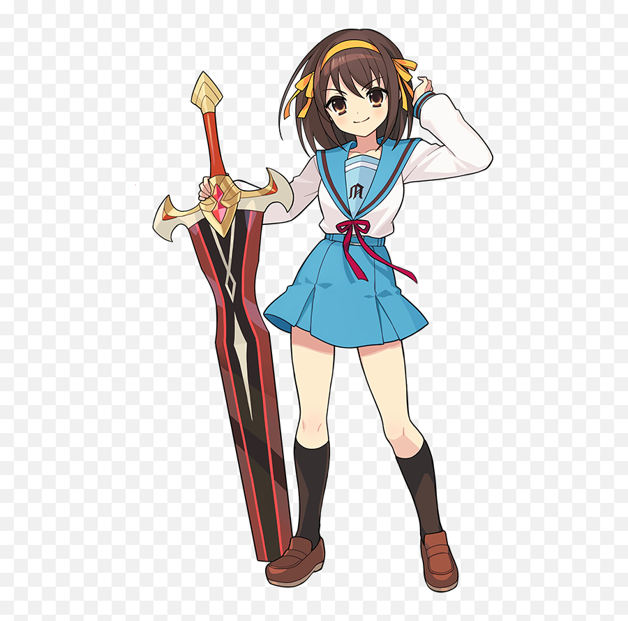 World Flipper The Melancholy Of Haruhi Suzumiya Haruhi Emoji,Emoticons Melancholic