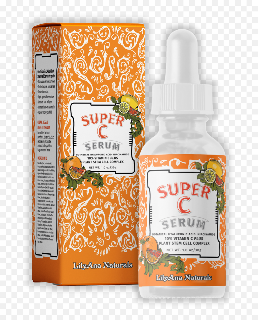 Lilyana Naturals Super C Serum Emoji,(; -_-)??????c<?_-) Emoticon