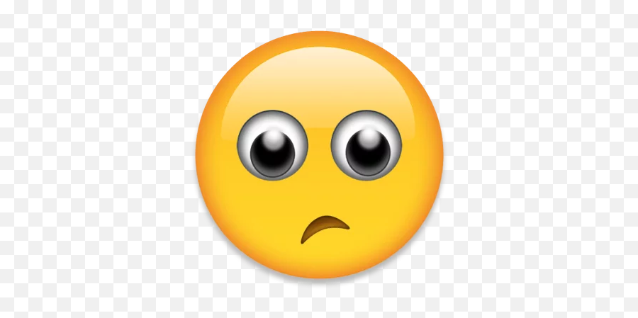 Telegram Sticker From Collection Emoji,Eye Roll Emoji