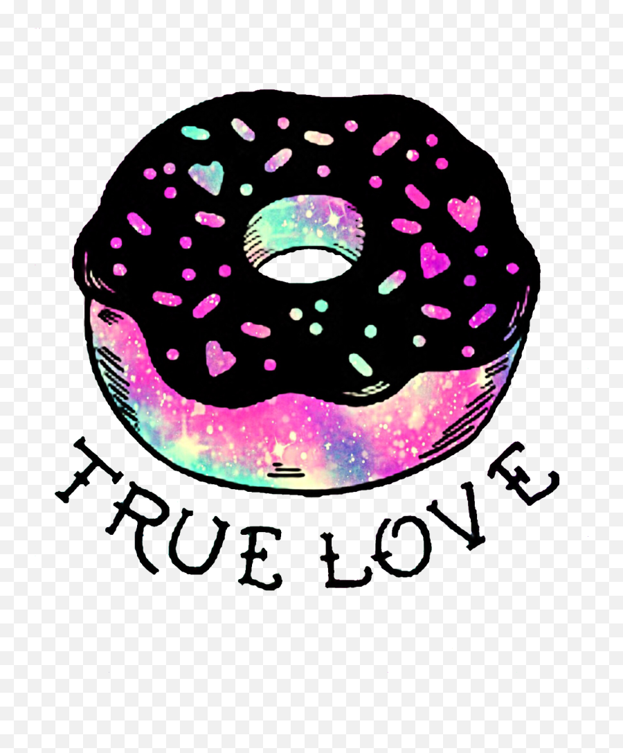 Ftestickers Glitter Sparkle Galaxy Doughnut Love Emoji,Donut Emoji