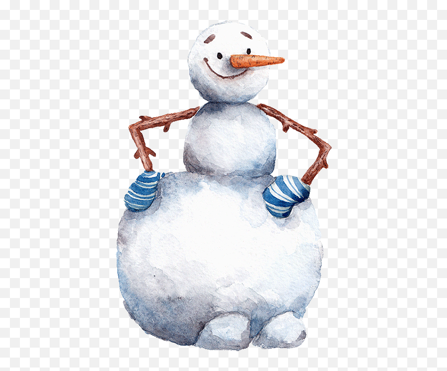 Snowman Gifs - 100 Creatures Of Snow On Animated Images Emoji,Snowman With Snow Emoji