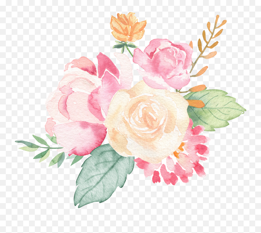 Flowers Floral Watercolor Sticker - Floral Emoji,Boquet Emoji